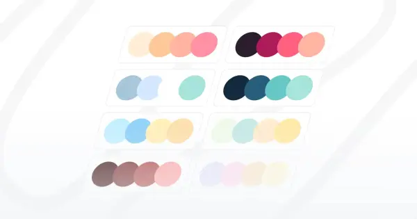 Muted and Gradient Color Palettes