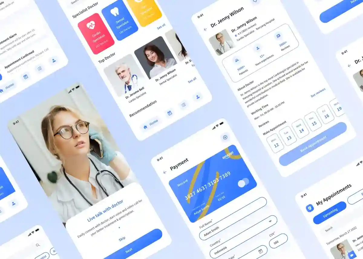 DoctorQ Mobile App Design